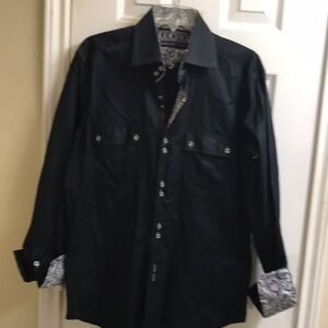 Lucho Houston 100% cotton long sleeve shirt. Like new!